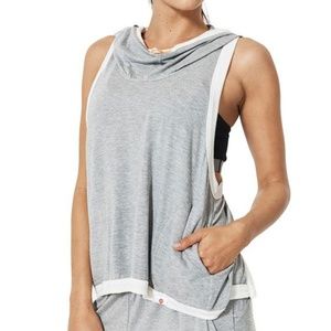 Vimmia Women's Retreat Open Back Vest, Light Grey